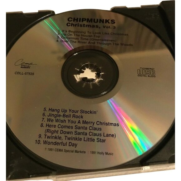 Chipmunks Christmas Vol. 3 Audio CD - Picture 4 of 4